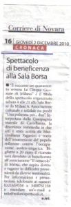 articolo corriere di novara cambio denominazione